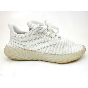 Adidas Sz 6.5 Sobakov Lace-Up Athletic Casual Sneaker Shoes B42007 Mens White